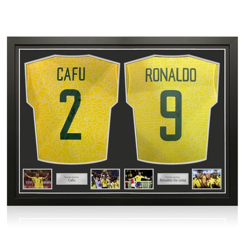 Maglie del brasile autografate - del,