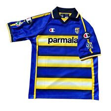Champion tshirt Parma calcio Alberto Gilardino stagione 2003/04 patch 90 anni XL