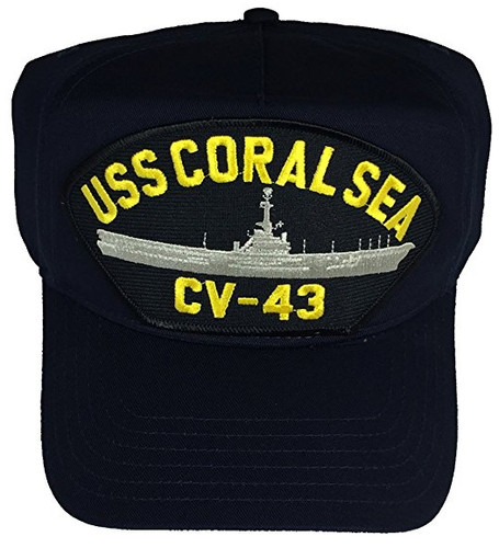 Cappello uss coral - uss, cv-43