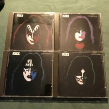 KISS - 4 SOLO ALBUMS -SIMMONS  STANLEY  FREHLEY  CRISS   4 CD GERMANY 1992