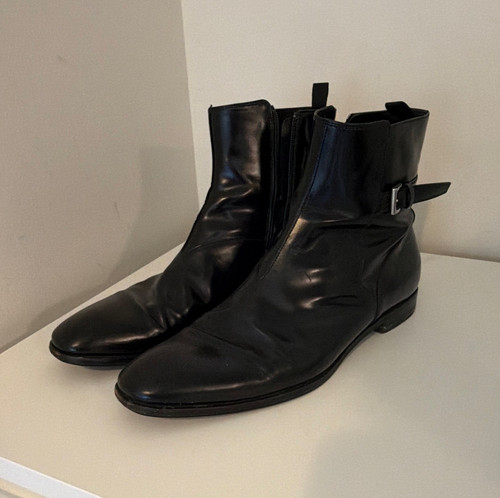 Stivaletti prada uomo neri - stivaletti,