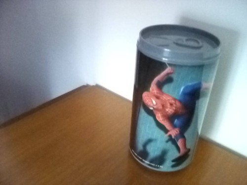 Lattina spiderman porta cd - 2,