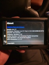 Garmin Nuvi 57LM 5" Sistema di Navigazione GPS Touchscreen (Testato)
