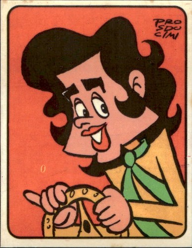 Figurina cantanti prosdocimi - figurina,