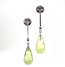 Bibigì Earrings in 18k White