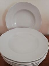 RICHARD GINORI 1735 ANTICO DOCCIA 1 PIATTO FONDO PORCELLANA BIANCA Cm.23,5