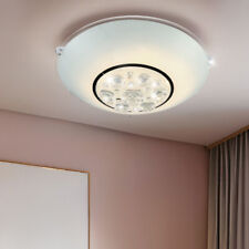 Rotondo LED 8 Watt Illuminazione da Soffitto Soggiorno Vetro Diametro 25 CM