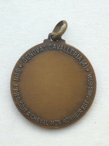 Medaglia reggimento genova - medaglia, 4°