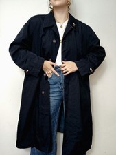 Trench Vintage Blu Lungo