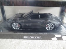 Porsche 911 Carrera 4S Cabriolet 2019 Minichamps 1:18 nuova scatola originale super rara