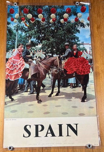 Poster vintage spagna - spagna, turismo
