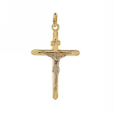 Ciondolo crocifisso stampato