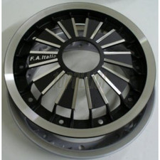 Cerchio in lega FA Italia "RACING" nero 2.10-10 scomponibile