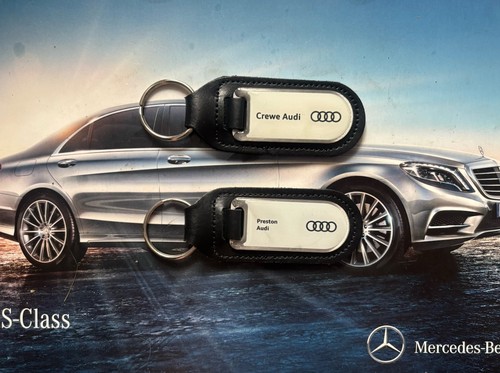 Due portachiavi originali audi - due,