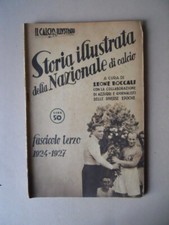 Storia Illustrata Nazionale di Calcio Italia 1924-1927 edizione 1948 [G81M]
