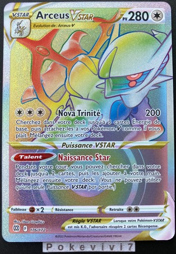Carte pokemon arceus 176 172 - carte,