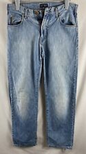 Jeans uomo Armani W32 L32 32x32 taglia 32R regular taglio dritto blu indaco 007