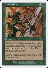 Mtg wood elves - elves, played