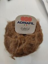 STOCK KG. 1 GOMITOLI MISTO LANA ALPACA CUBICOL - ADRIAFIL  - CAMMELLO 