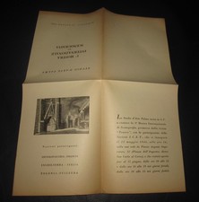 1946 Studio d'Arte Palma  Invito 1 Mostra Internazionale di Scenografia