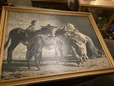 Filippo Palizzi stampa vintage