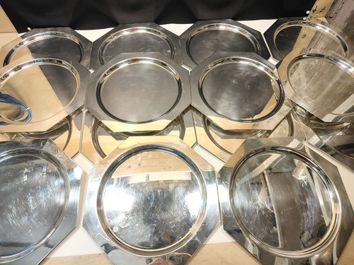 Set sottopiatti placcati - set,