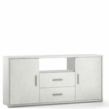 Mobile porta TV con due cassetti Mobili ufficio bianco 2 ante credenza italia