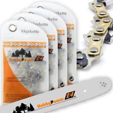 4 catene per sega + spada mezzo scalpello 35 cm 3/8" LP 1,3 mm 52 TG per DOLMAR ES-173A