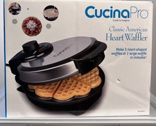 CucinaPro Heart Waffle Maker -