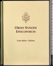 ORDO SYNODI EPISCOPORUM. AA.VV. TYPIS VATICANIS.
