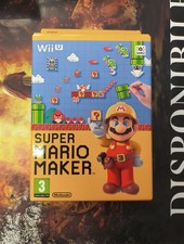 SUPER MARIO MAKER NINTENDO Wii U PAL ITA NUOVO.