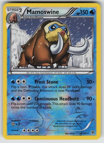 Mamoswine 135 rare plasma - 28/135,