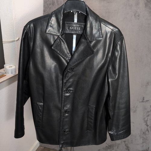 Guess giacca pelle - giacca, adulto