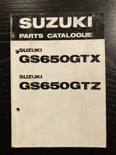 SUZUKI GS 650 GTX - GS 650 GTZ