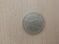 MONETA 5 Lire del 1955 Delfino Repubblica Italiana RARA - DA COLLEZIONE