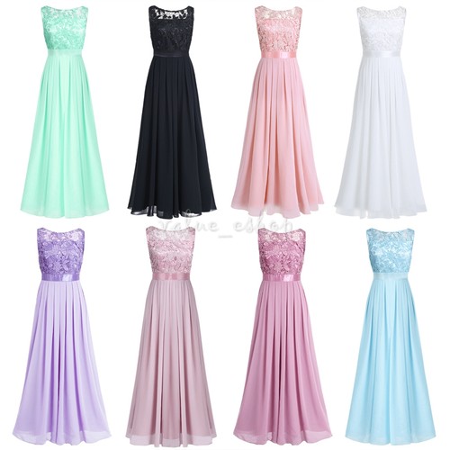 Long chiffon formal women lace - chiffon,