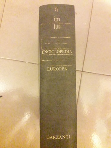 Enciclopedia europea garzanti - enciclopedia,