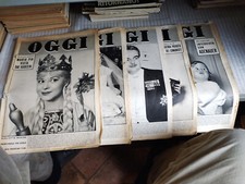 RIVISTA OGGI  . ANNI 50 / 60