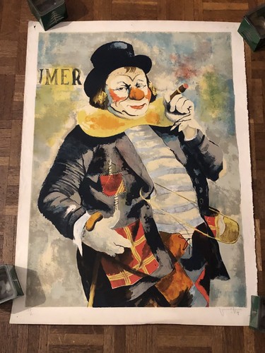 Superbe lithographie originale - superbe,