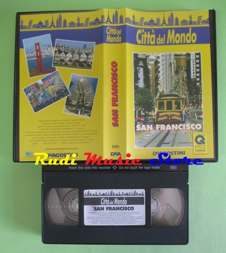 Vhs film san francisco citta - vhs,