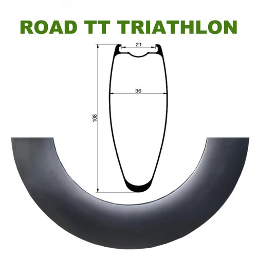 Cerchio carbonio triathlon