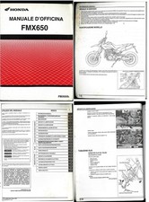 Manuale Officina Honda FMX 650