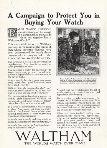 Orologio waltham 1919 - orologio,