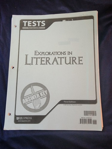 Bju explorations literature - in,