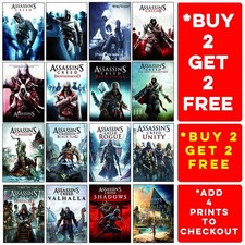 Poster gioco Assassins Creed