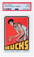 1972 Topps Kareem Abdul-Jabbar