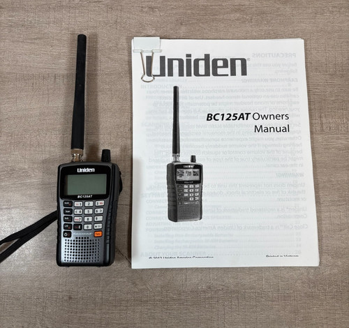 Uniden bc125at bearcat - bearcat, radio
