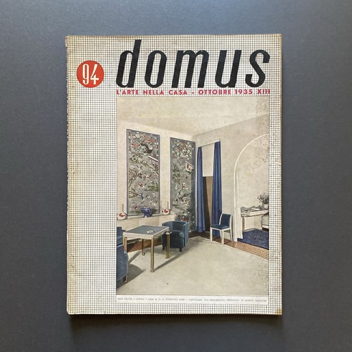 Domus dir gio ponti - domus,, rivista
