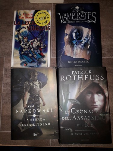 Lotto romanzi fantasy - fantasy, x4