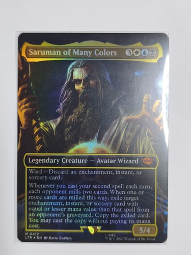 Magic the gathering saruman - magic,